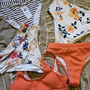 Lot of high cut new bikinis